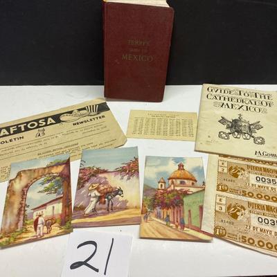 Vintage Mexico Postcards and More