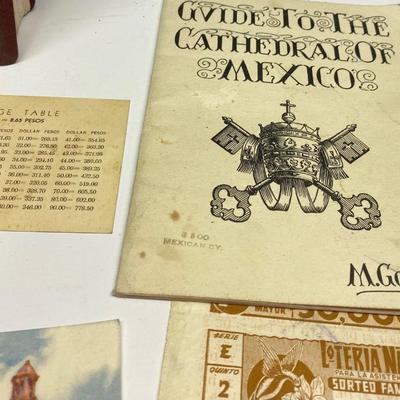 Vintage Mexico Postcards and More