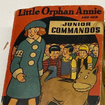 Vintage Little Orphan Annie and the Junior Commandos