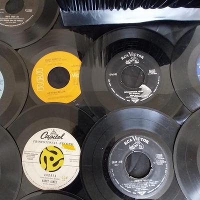 A SELECTION OF MUSIC ON 45's