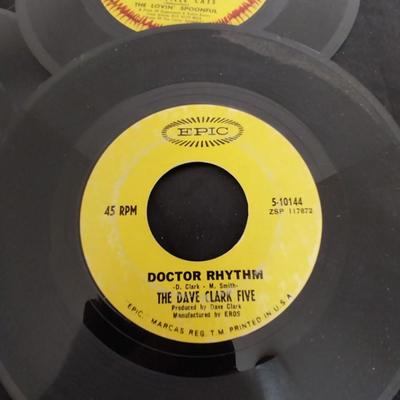 A SELECTION OF MUSIC ON 45's