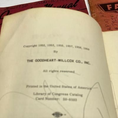 Vintage Farming Manuals