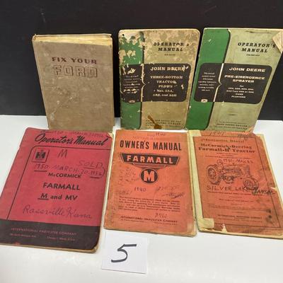 Vintage Farming Manuals