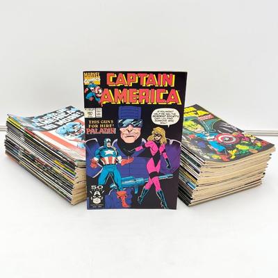 MARVEL COMICS ~ Captain America ~ 1980's & 1990's ~ Lot of 102 Comic Books
