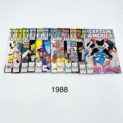 MARVEL COMICS ~ Captain America ~ 1980's & 1990's ~ Lot of 102 Comic Books