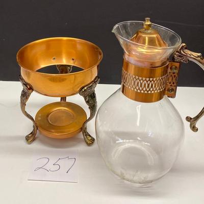 Vintage Prince House Coffee Tea Pot w/Stand