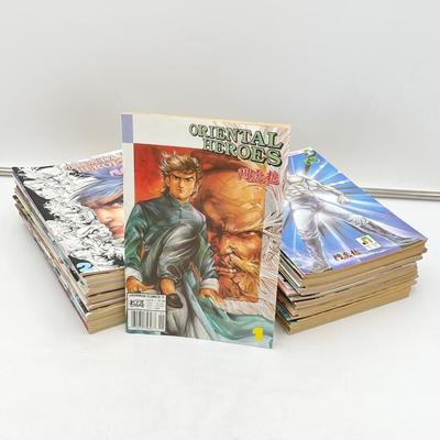 JADEMAN COMICS ~ Oriental Heroes ~ Complete Run from # 1 to 55 ~ 1988 to 1993