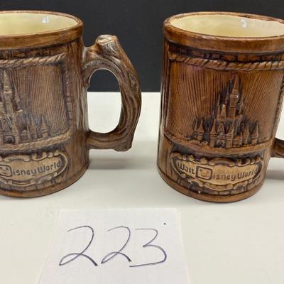 Vintage Disneyland Mugs
