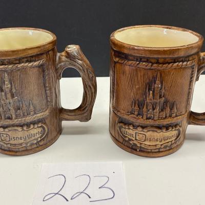 Vintage Disneyland Mugs