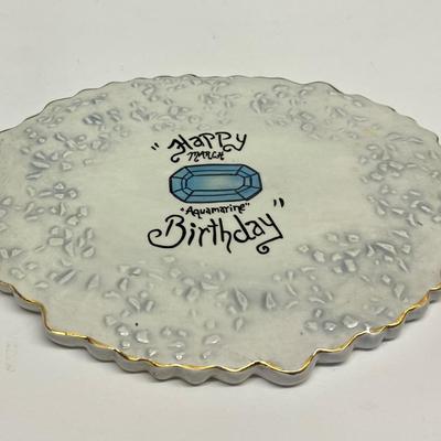 Blue Sky Claywork March Birthday Cake