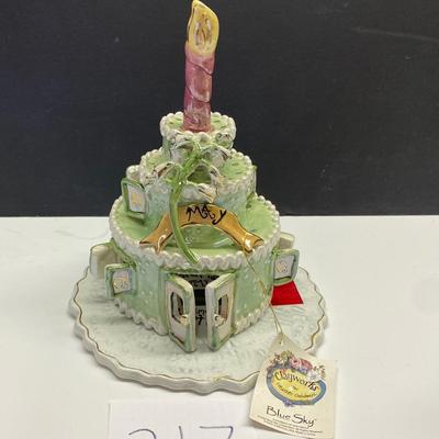 Blue Sky Clayworks May Birthday Cake