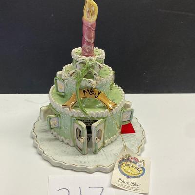 Blue Sky Clayworks May Birthday Cake
