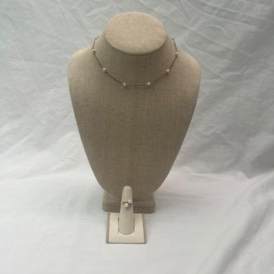 12K Necklace & 10KP Ring (PB2-MG)