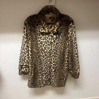 Dennis Basso Faux Fur Coats & More Size-XL (PC1-MG)