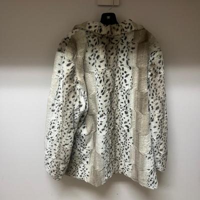 Dennis Basso Faux Fur Coats & More Size-XL (PC1-MG)