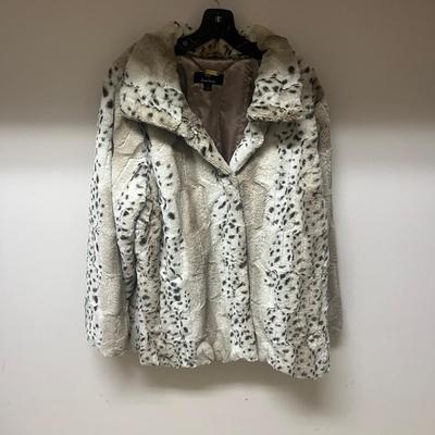 Dennis Basso Faux Fur Coats & More Size-XL (PC1-MG)