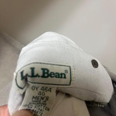 L.L. Bean, Club Cabana & More Men's Trousers & Shorts, Size 40/XL (PC1-MG)