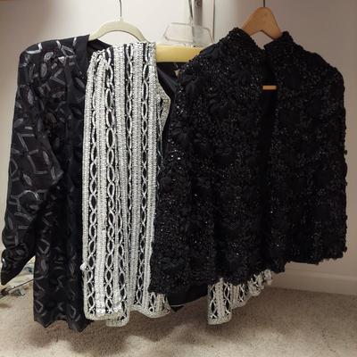 Ladies Black Clothing by Chicos, Bob Mackie & More, Size XL (PC1-MG)