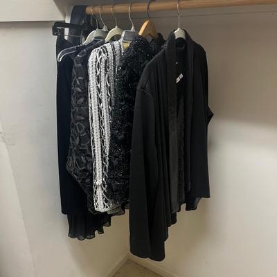 Ladies Black Clothing by Chicos, Bob Mackie & More, Size XL (PC1-MG)