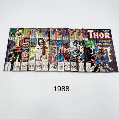 MARVEL COMICS ~ Thor ~ 1980's ~ Lot of 78 Comic Books