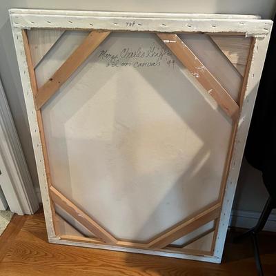 Mary Charles Griffin Oil on Canvas Paintings (LR-MG)