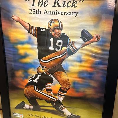 Three (3) Framed Saints Pictures