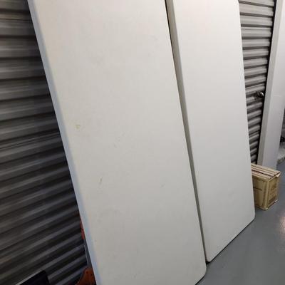 Folding tables and chairs (2 ea)