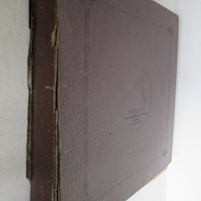 Lot 268:  Old RCA Record Album With Records