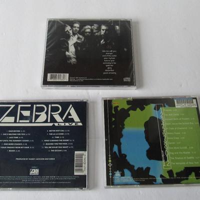 Lot 271:  3 Vintage CDs: Zebra, Anavox, Marcy Playground