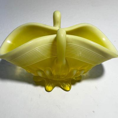 1891 Davidson Opalescent Glass Whimsey Salt