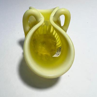 1891 Davidson Opalescent Glass Whimsey Salt