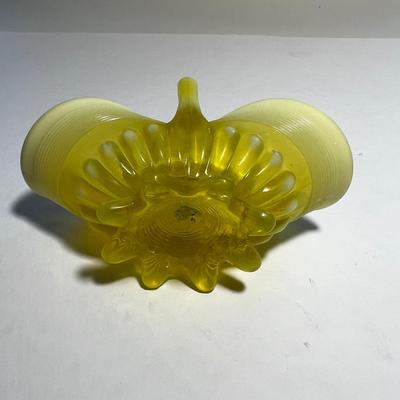 1891 Davidson Opalescent Glass Whimsey Salt