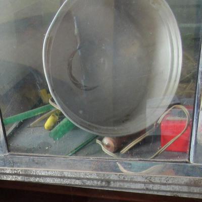 Lot 280:  Large Heavy Aquarium With Some Accessories