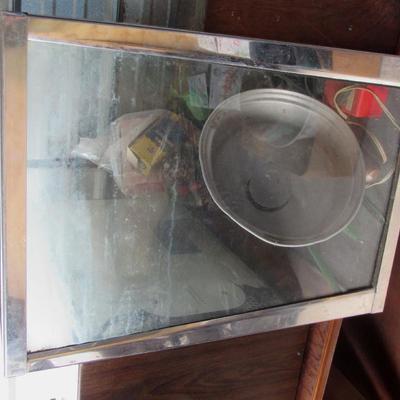 Lot 280:  Large Heavy Aquarium With Some Accessories
