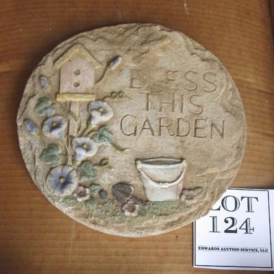 Lot 281:  Garden Stone