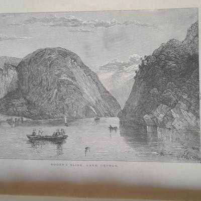 America Illustrated hardback book Boston DeWolfe, Fiske & Co. Copyright 1883