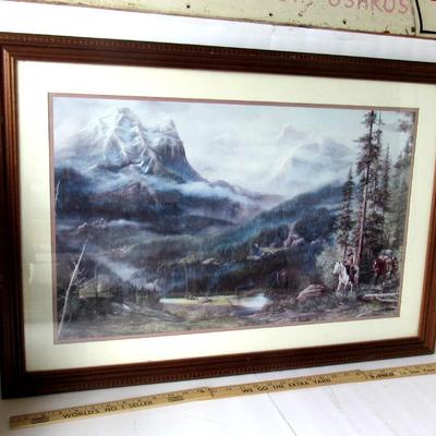 Lot 283:  Large Print, Georgie McBride, 23" x 33"