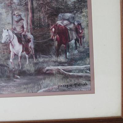 Lot 283:  Large Print, Georgie McBride, 23" x 33"