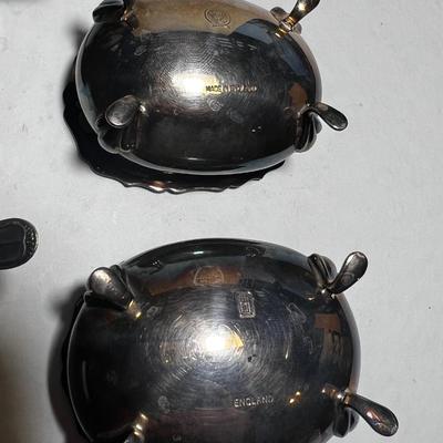Two Master Salt with Ruby Liner England