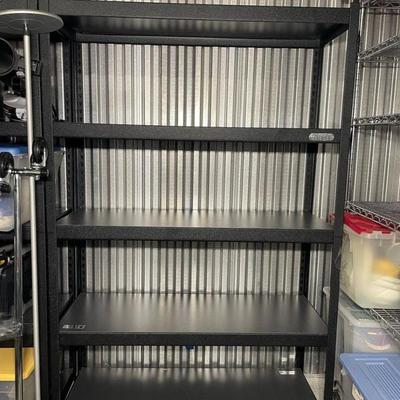 Whalen Storage Black Shelving (2)
