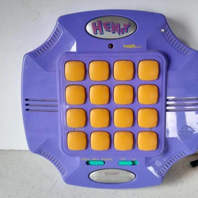 Vintage electronic handheld games - Catch phrase - Henry - and Little Professor