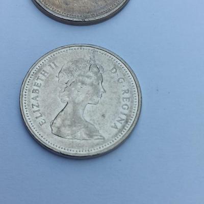 Canadian coins