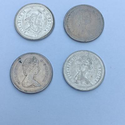 Canadian coins