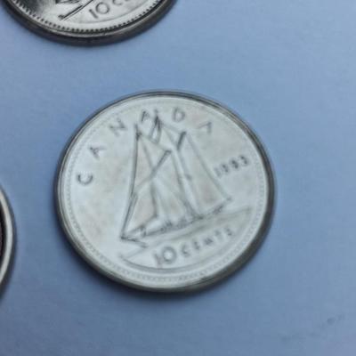 Canadian coins
