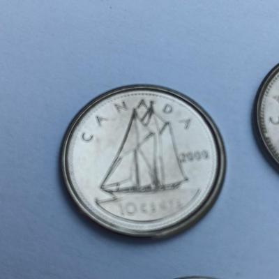 Canadian coins