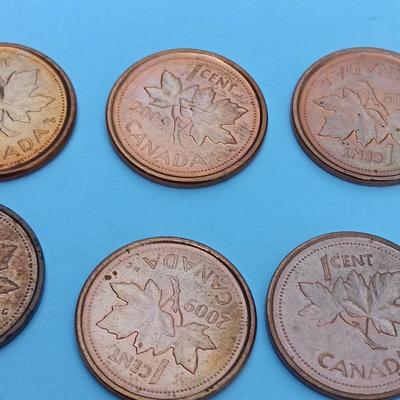 Canadian Pennies