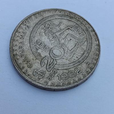 Diez Pesos Mexico coins