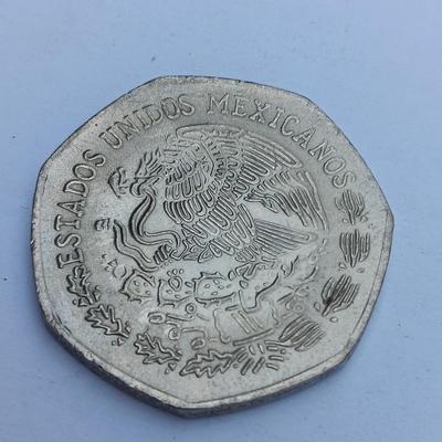 Diez Pesos Mexico coins