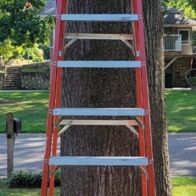 12' Fiberglass Step Ladder
