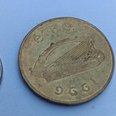 Two coins 10 p and 20 p